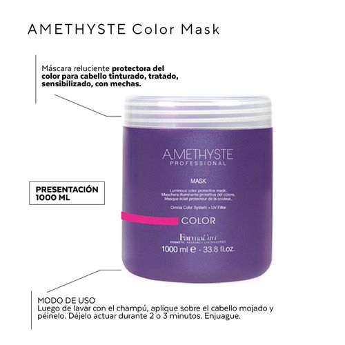 Mascarilla amethyste color 1000 ml