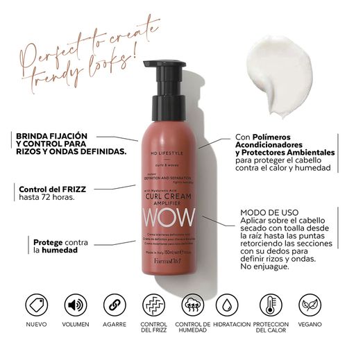 Crema FARMAVITA HD - rizos y ondas 150 ml