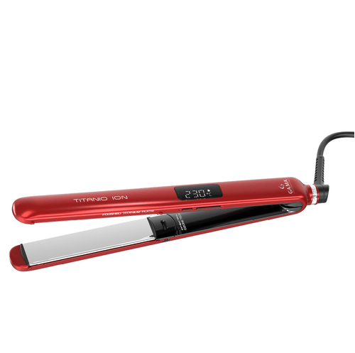 Plancha GAMA CP14 Red - titanio liso perfecto