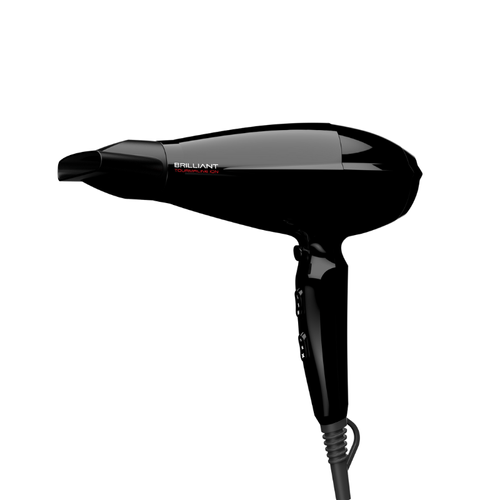 Secador Brilliant Titanium Ion BK - Secado Rápido Antifrizz